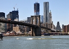 Brooklyn bridge and WTC  Brooklyn bridge and new WTC